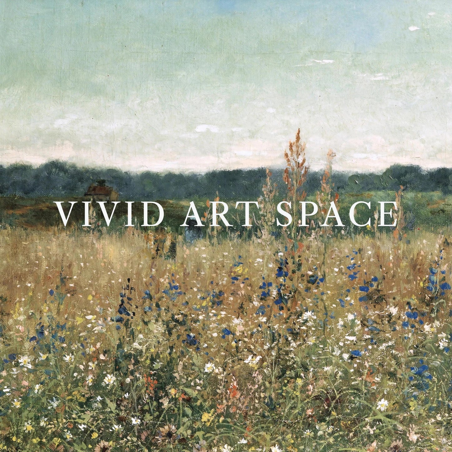 Flowery Field (1873) by Antoine Chintreuil
