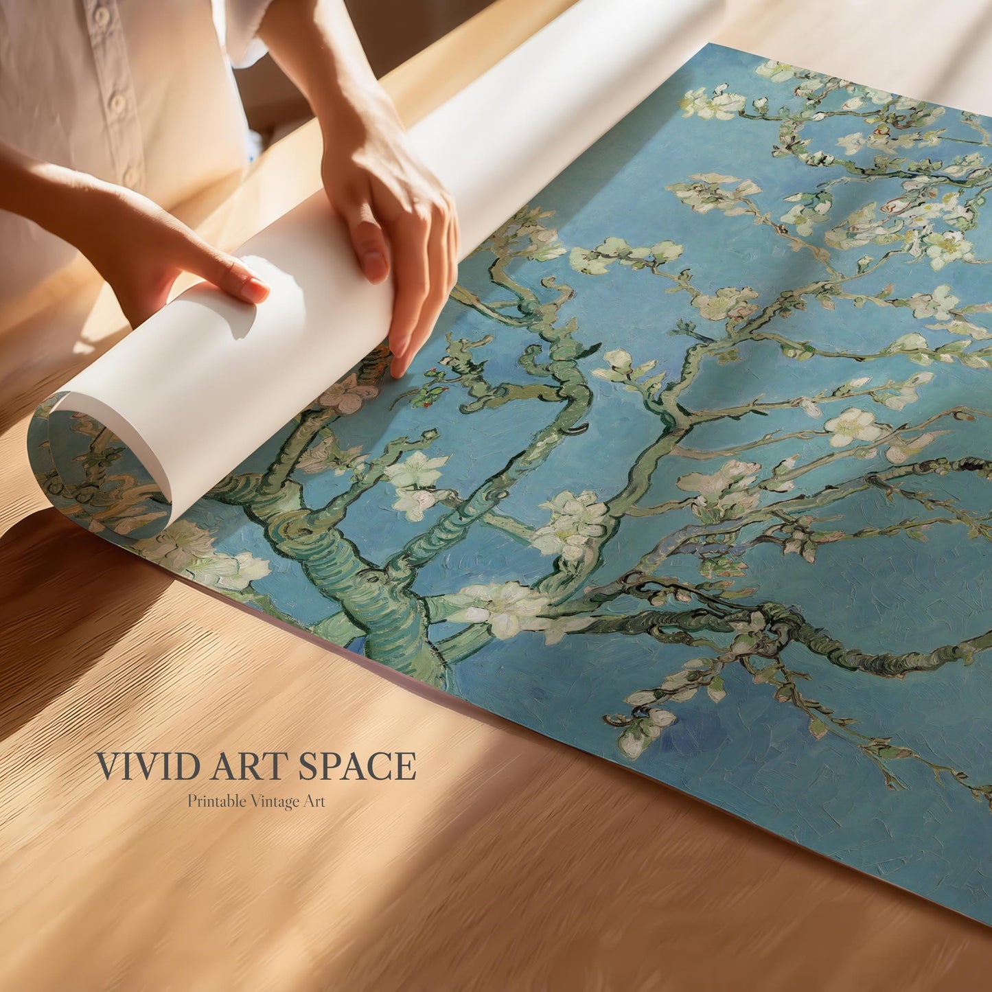Almond Blossom (1890) by Vincent van Gogh