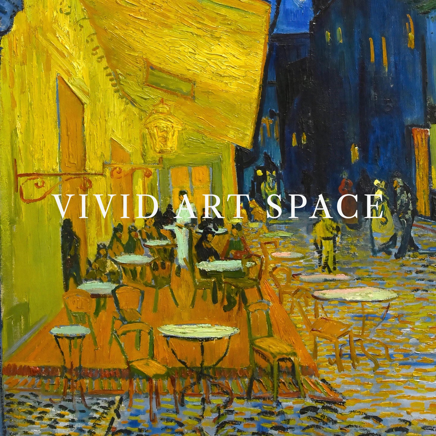 Café Terrace at Night (1888) by Vincent van Gogh