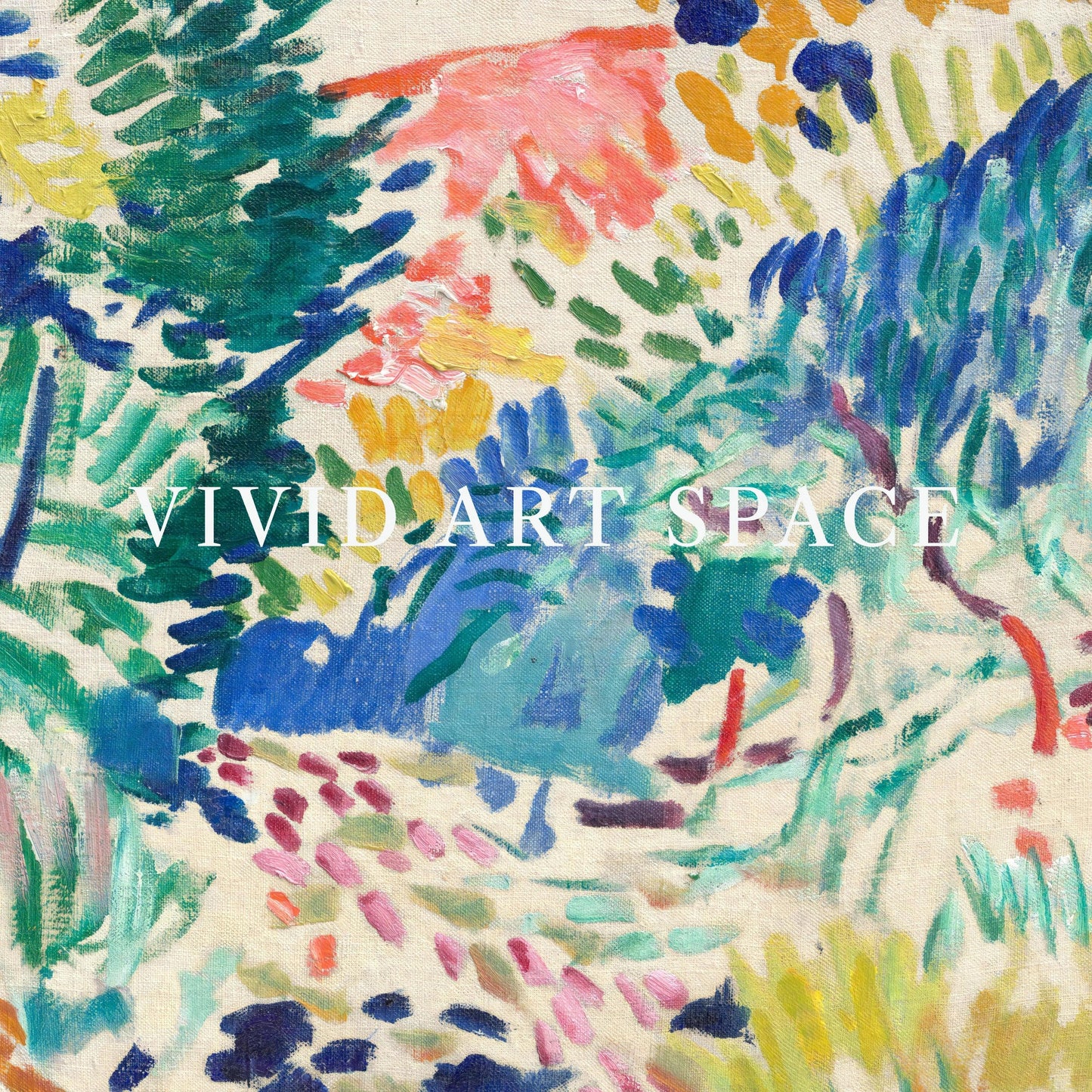 Landscape at Collioure (1905) by Henri Matisse