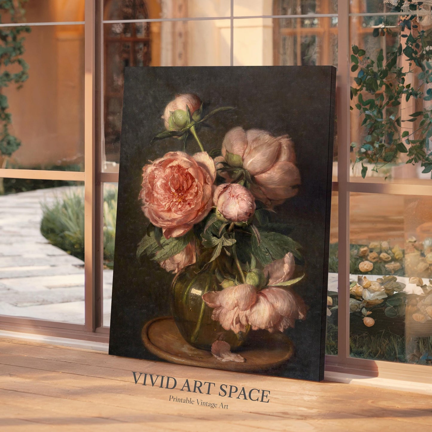 Peonies (1902) by Eduard von Grützner