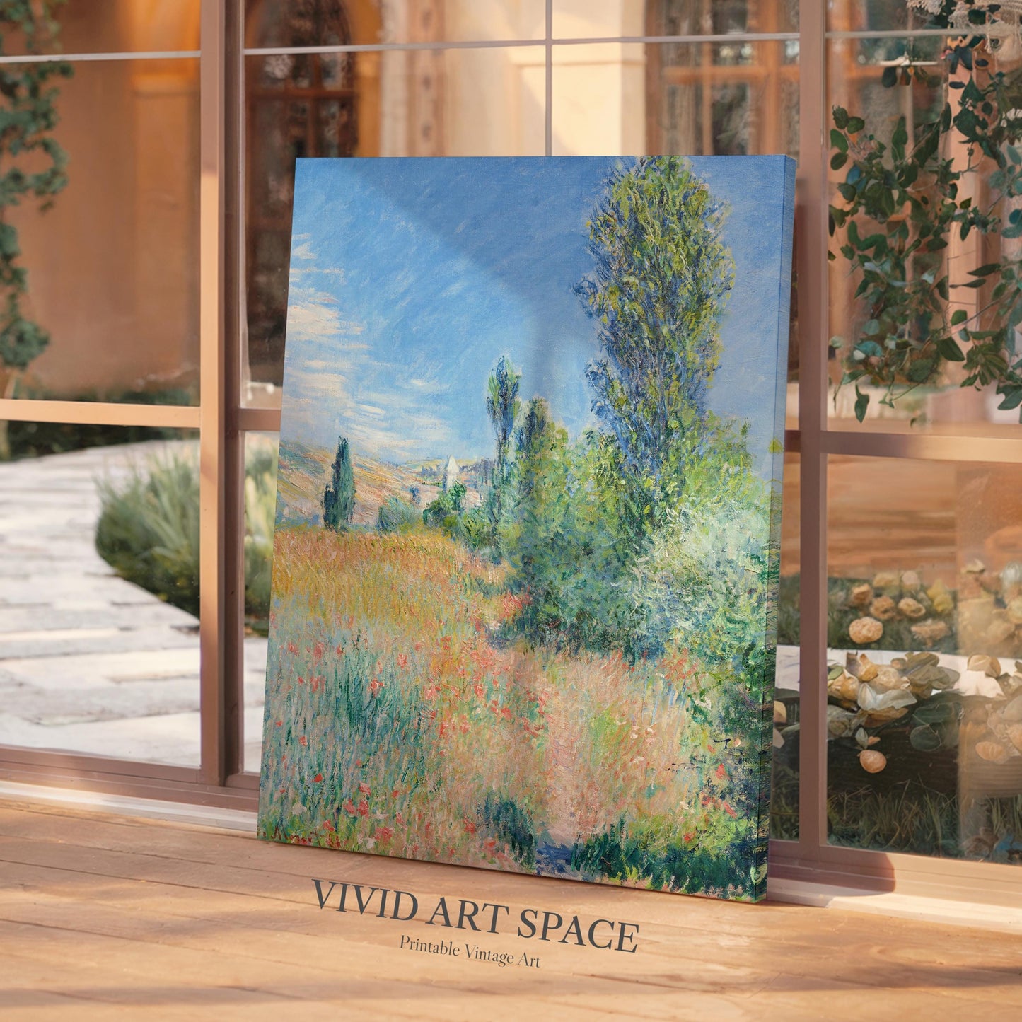 Landscape in Ile Saint-Martin (1881) by Claude Monet