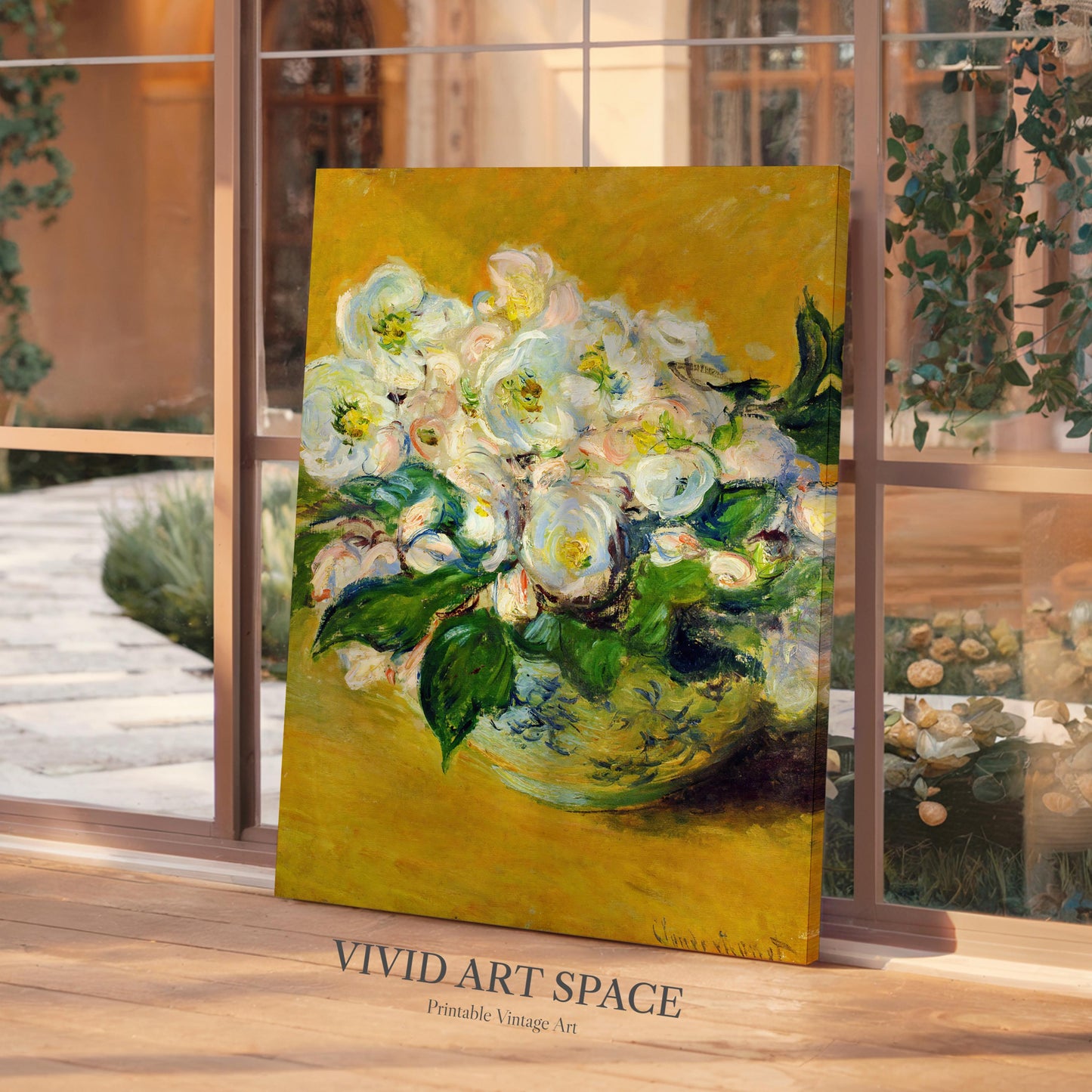 Christmas Roses (1883) by Claude Monet