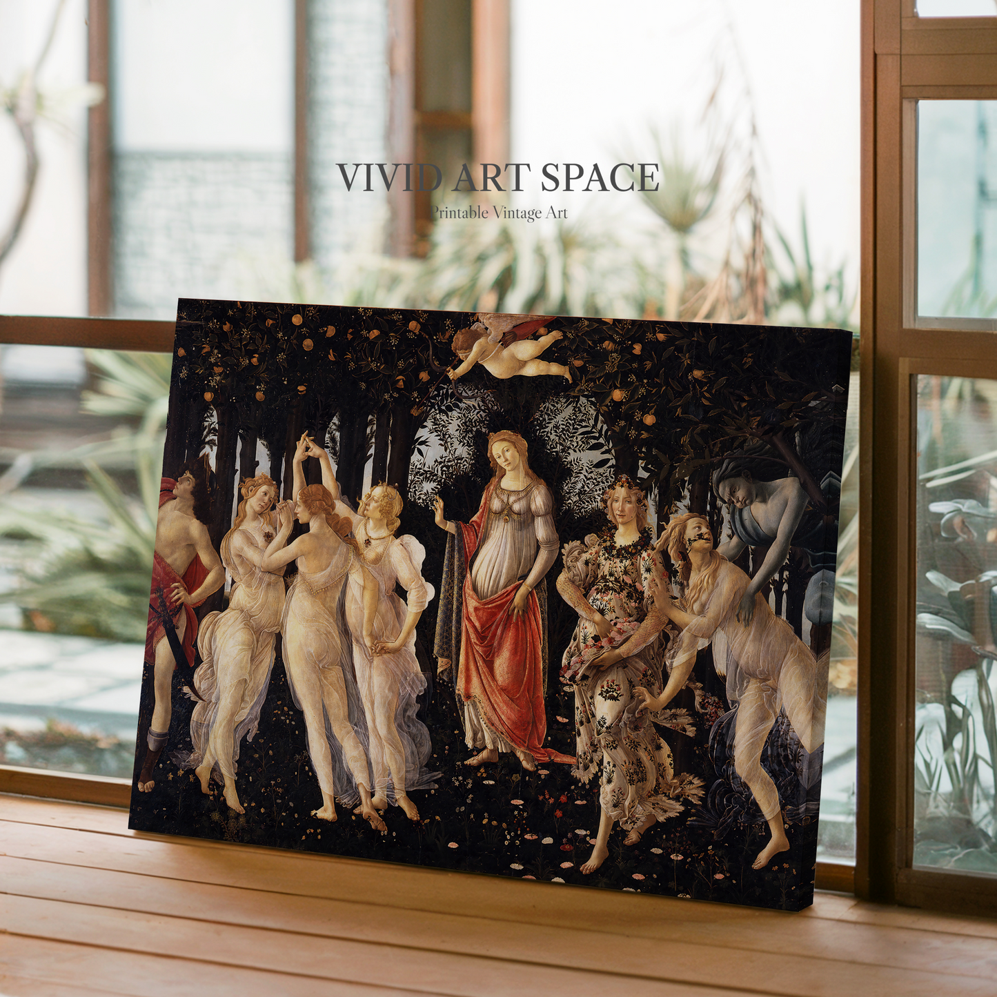 Primavera (1480) by Sandro Botticelli