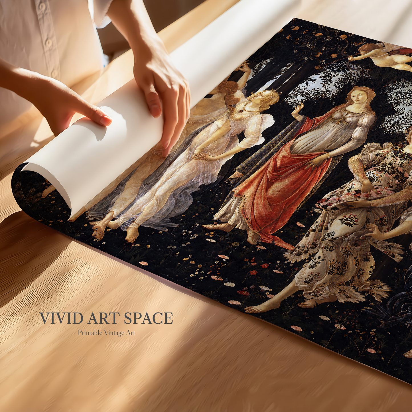Primavera (1480) by Sandro Botticelli
