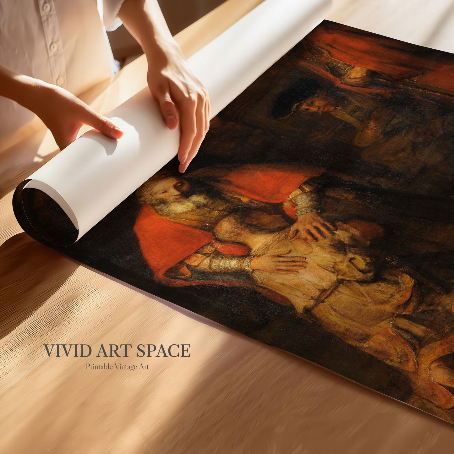 The Return of the Prodigal Son (1666) by Rembrandt van Rijn
