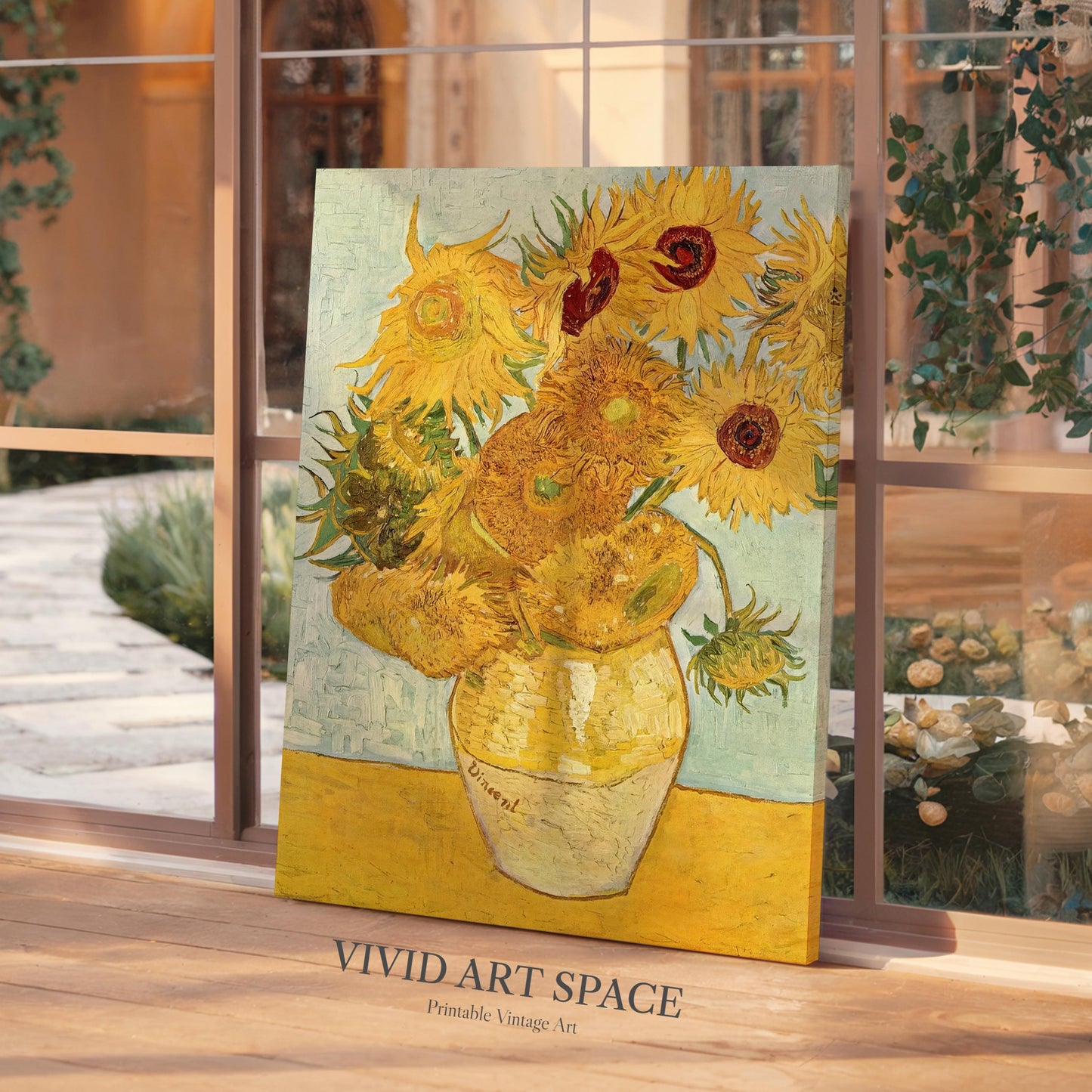 Sunflowers (1887) by Vincent van Gogh