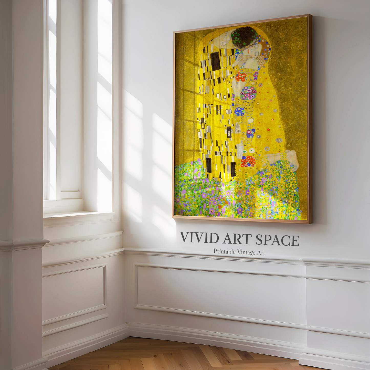 The Kiss (1908) by Gustav Klimt