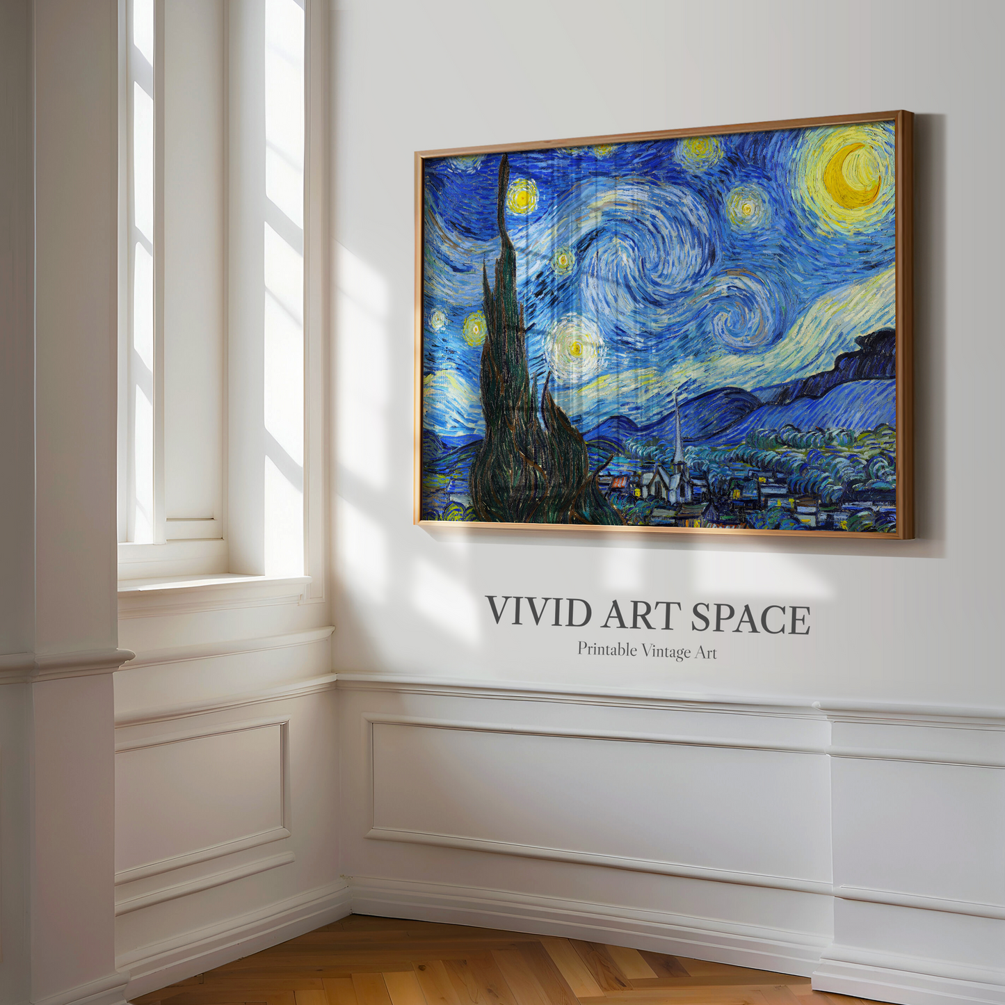 The Starry Night (1889) by Vincent van Gogh