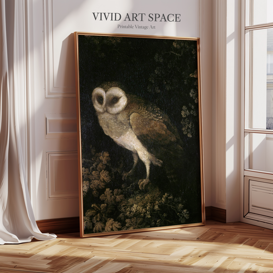 An Owl (1780) by Moses Haughton the Elder