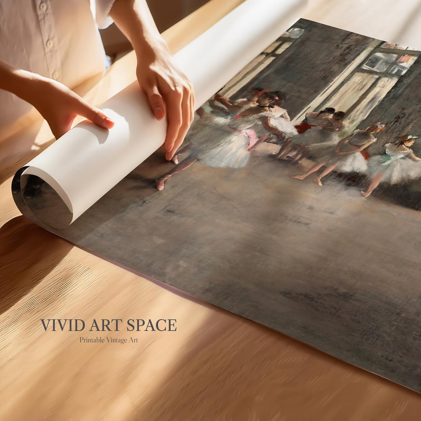 The Ballet Rehearsal (1873) by Edgar Degas