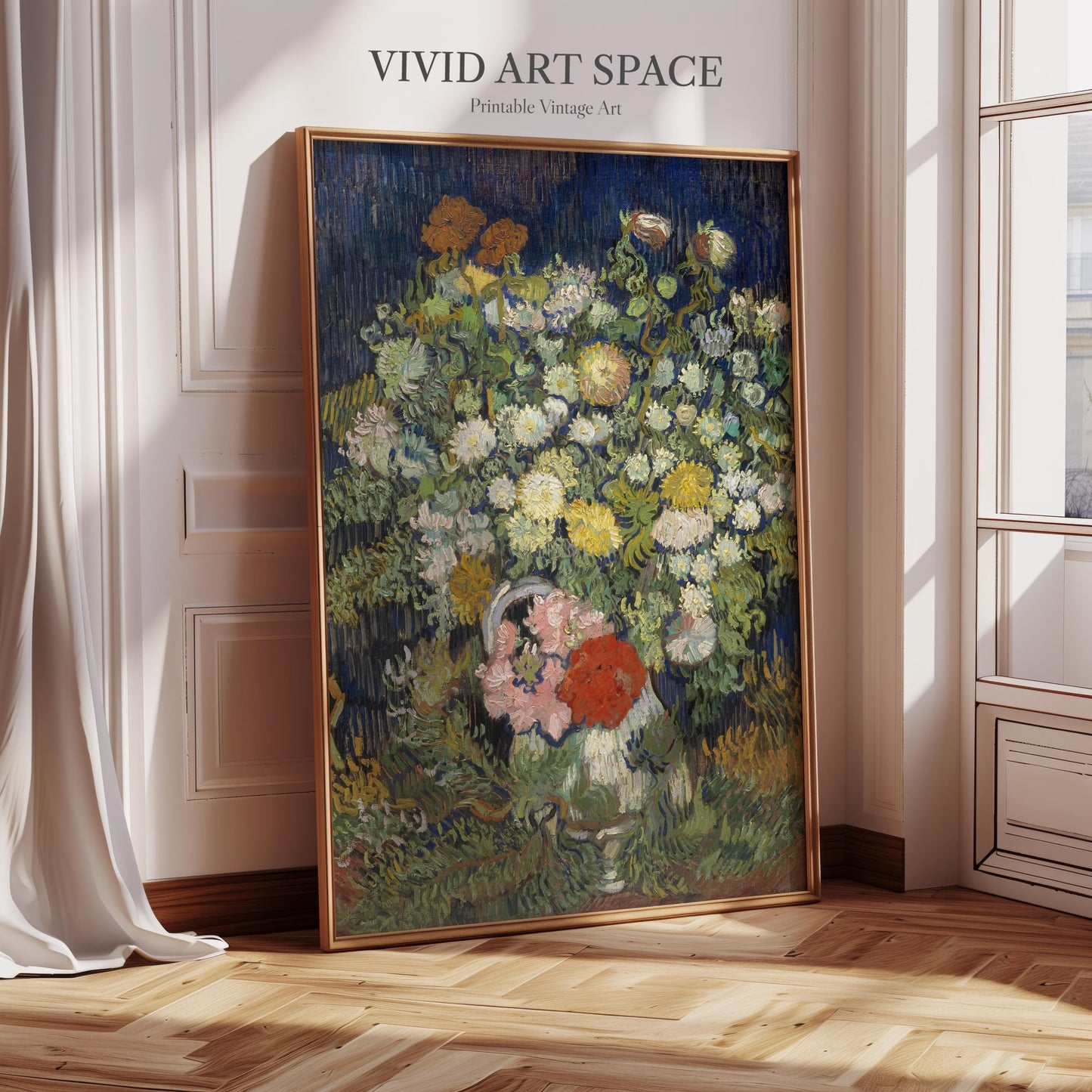 Bouquet of Flowers (1890) by Vincent van Gogh