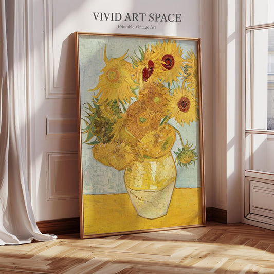 Sunflowers (1887) by Vincent van Gogh