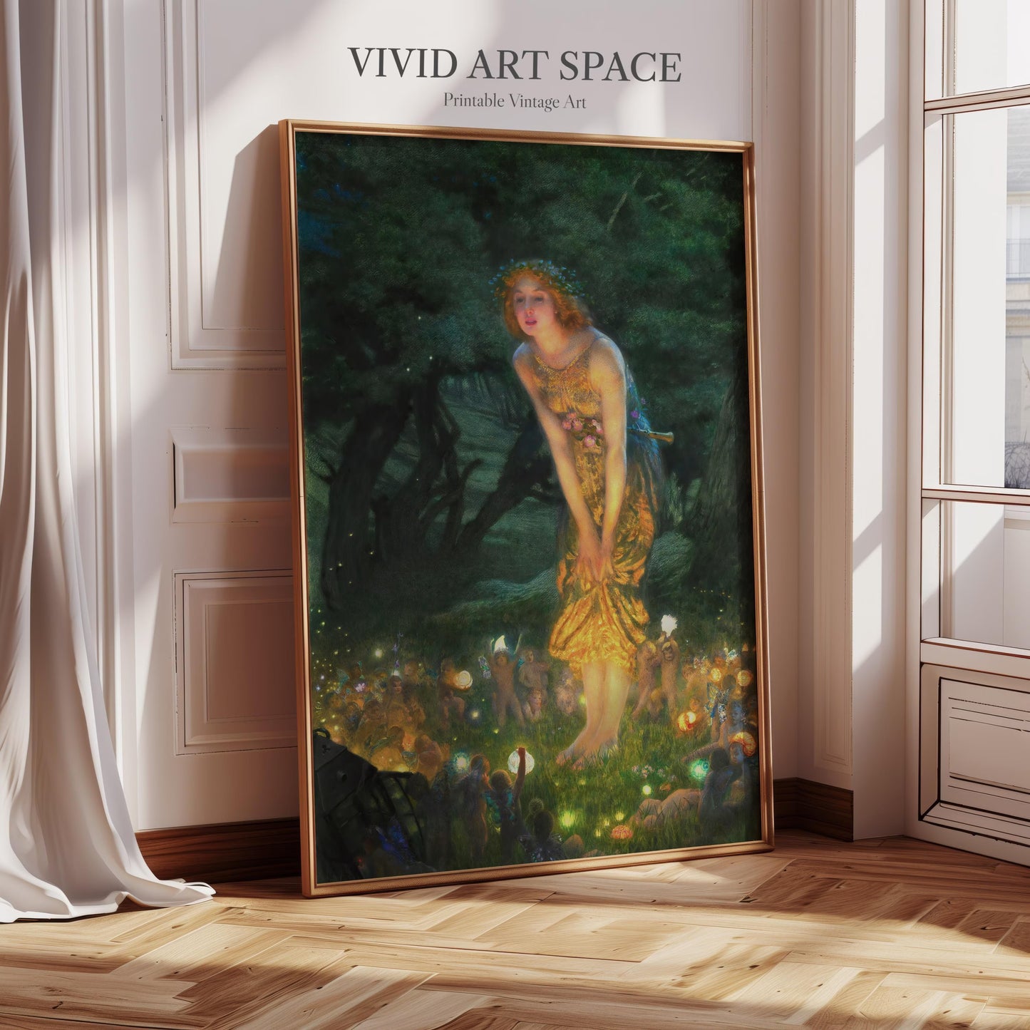 Midsummer Eve (1908) by Edward Robert Hughes