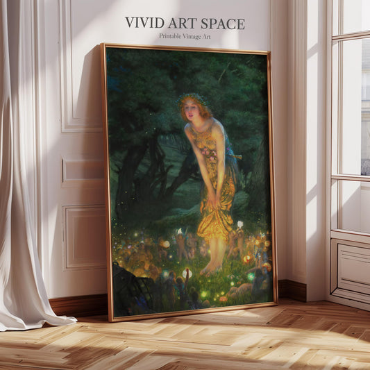 Midsummer Eve (1908) by Edward Robert Hughes