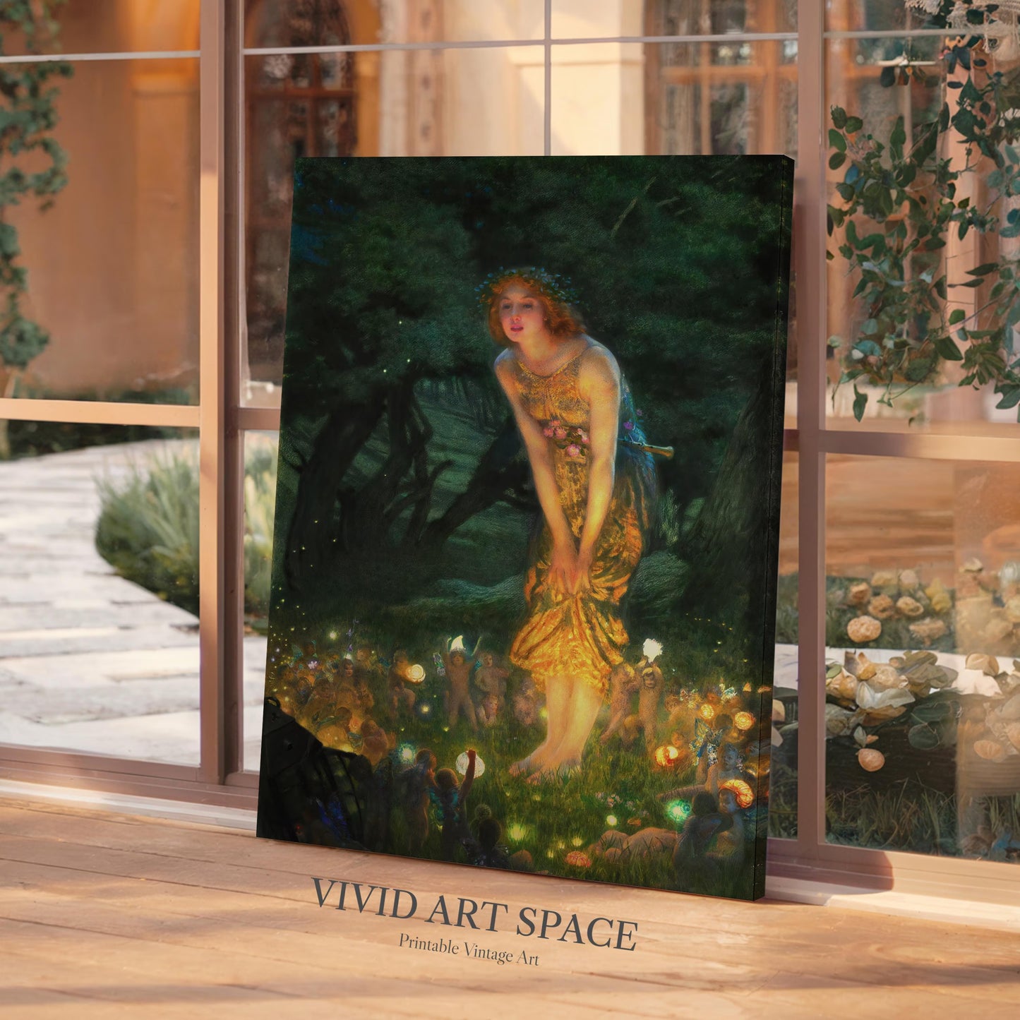 Midsummer Eve (1908) by Edward Robert Hughes