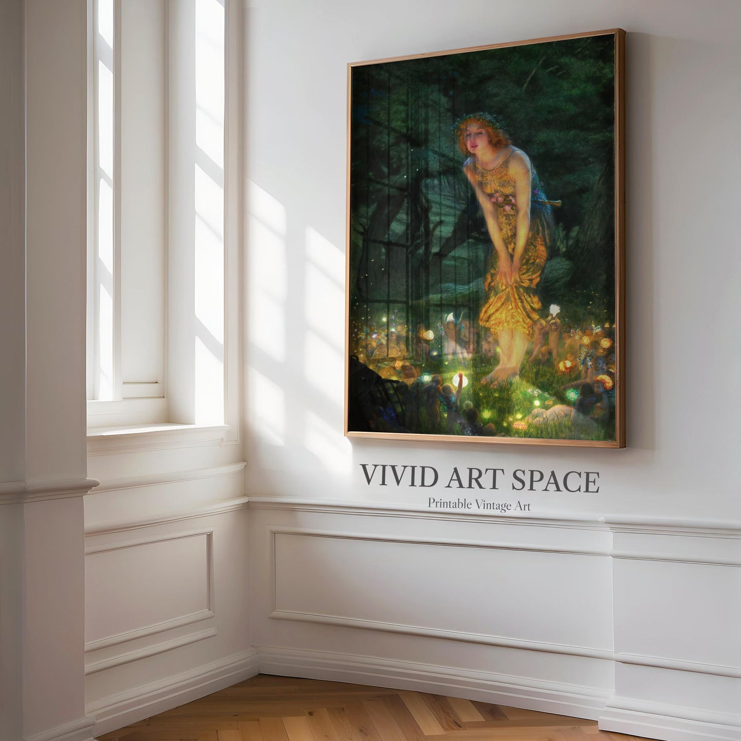 Midsummer Eve (1908) by Edward Robert Hughes