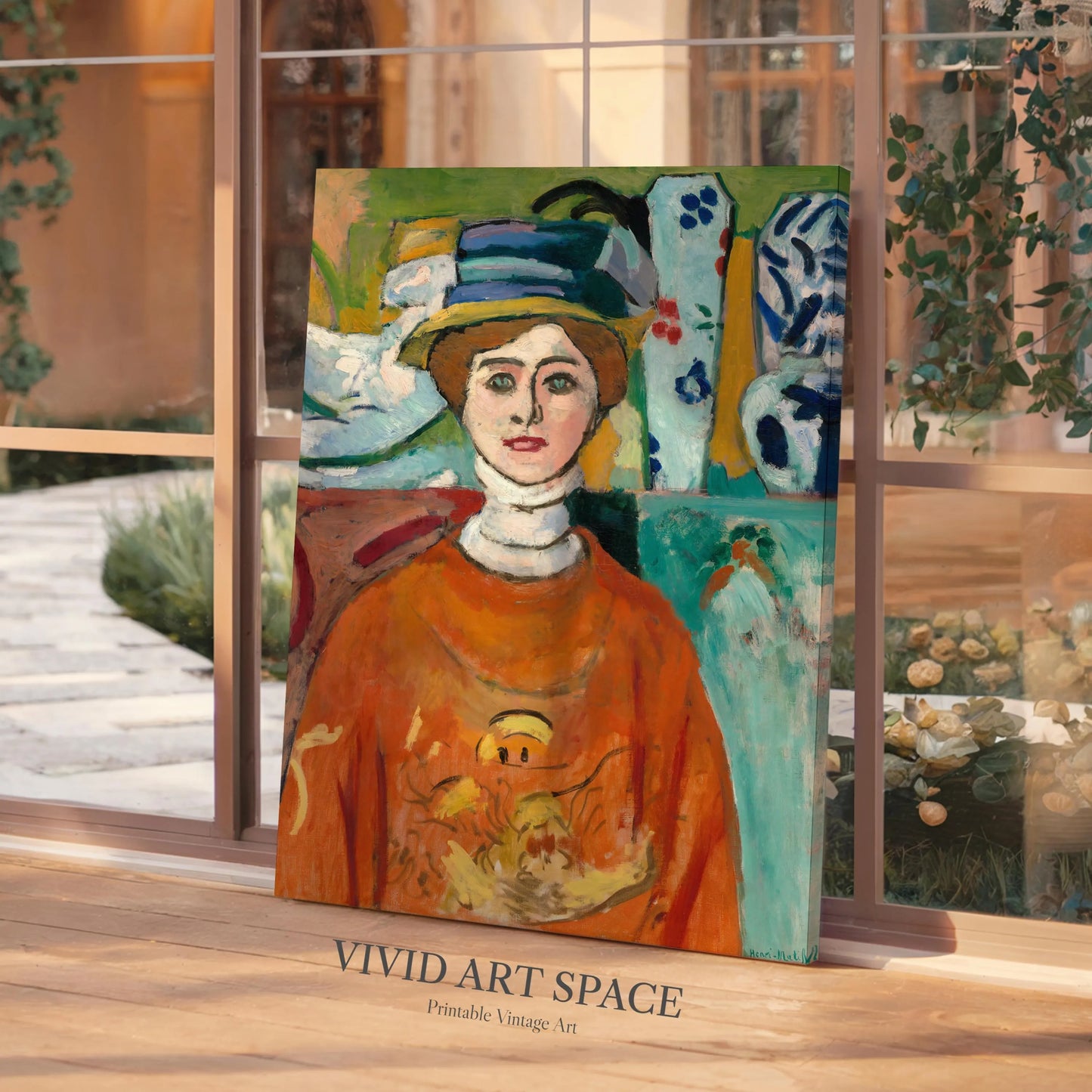 The Girl with Green Eyes (1908) by Henri Matisse