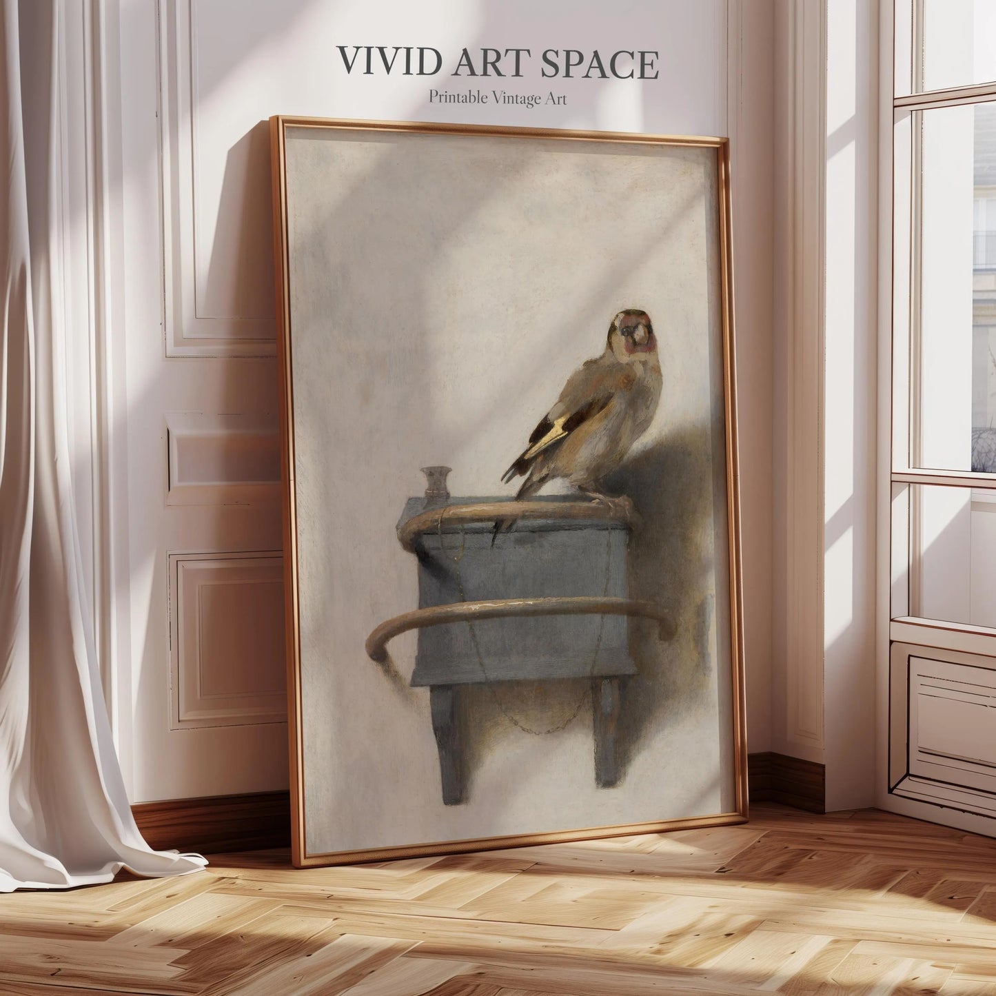 The Goldfinch (1654) by Carel Fabritius