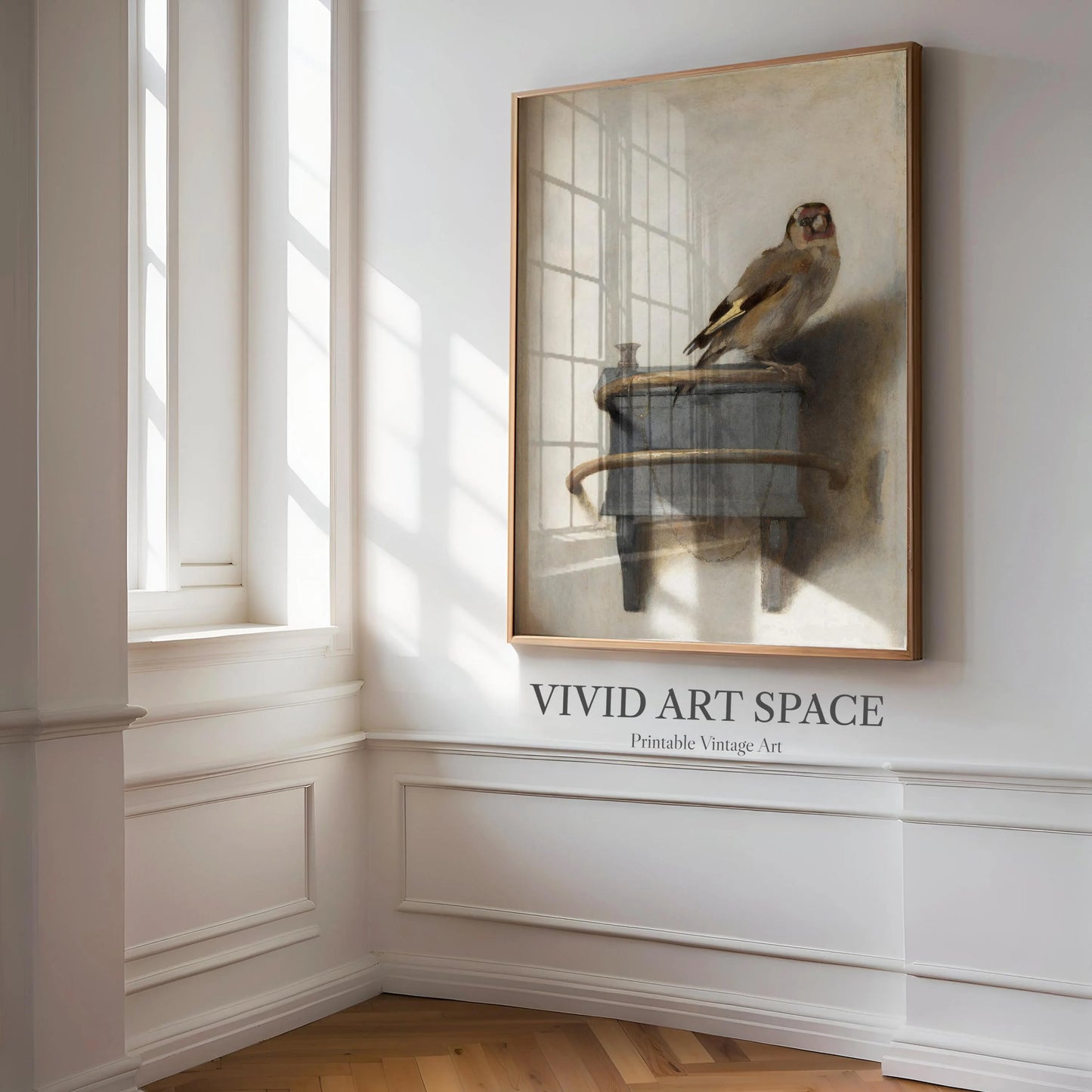 The Goldfinch (1654) by Carel Fabritius