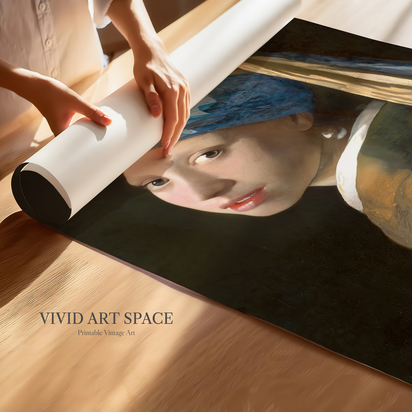 Girl with a Pearl Earring (1655) by Johannes Vermeer