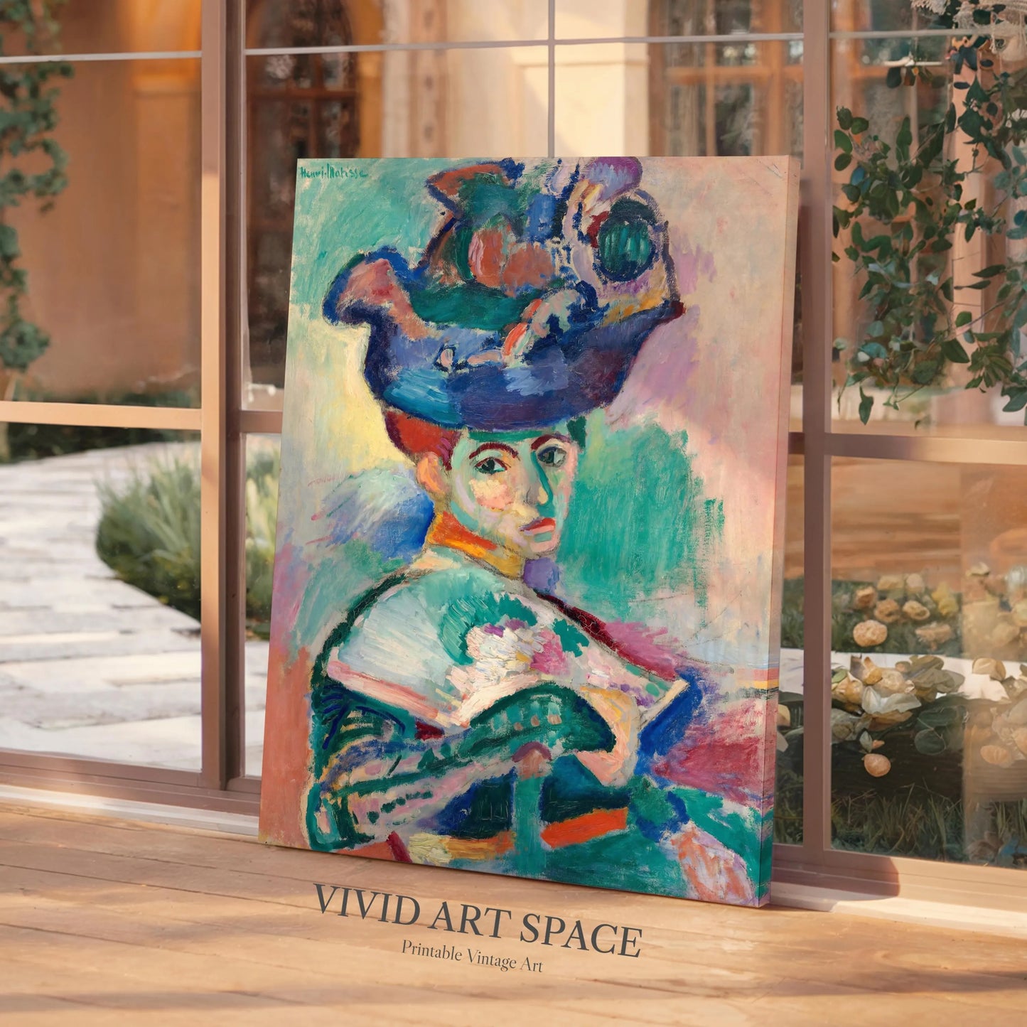 Woman with a Hat (1905) by Henri Matisse