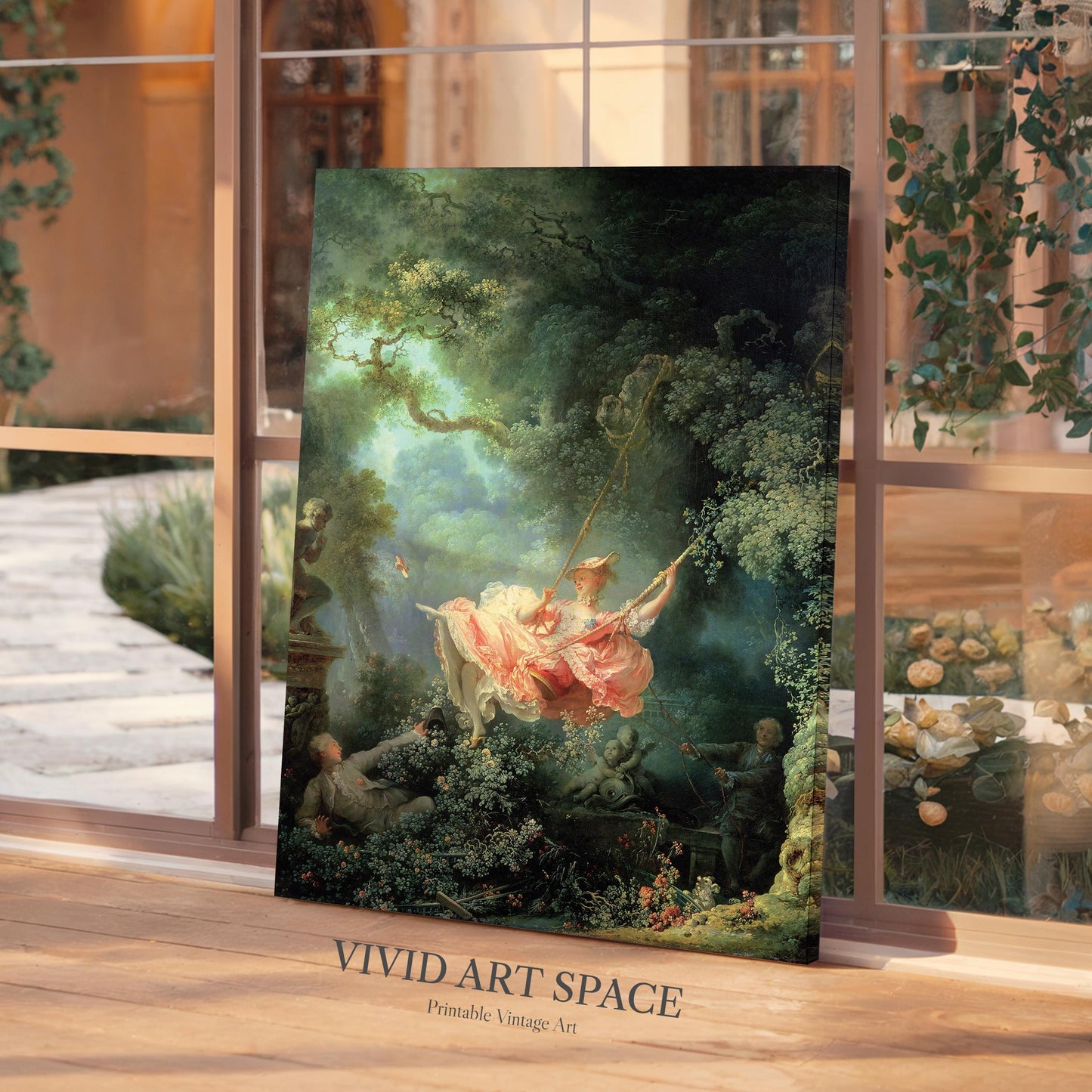 The Swing (1767) by Jean-Honoré Fragonard