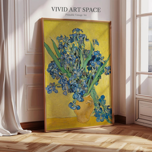 Irises (1889) by Vincent van Gogh