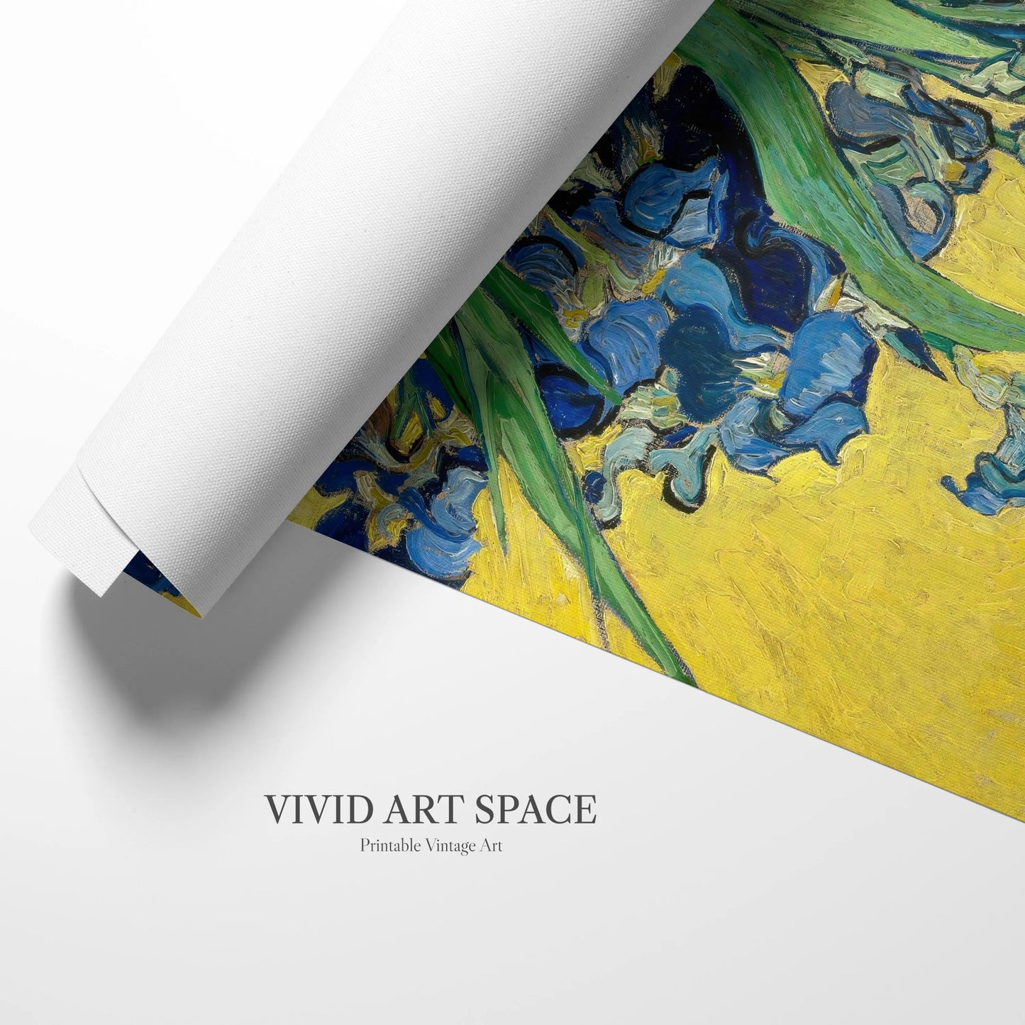 Irises (1889) by Vincent van Gogh