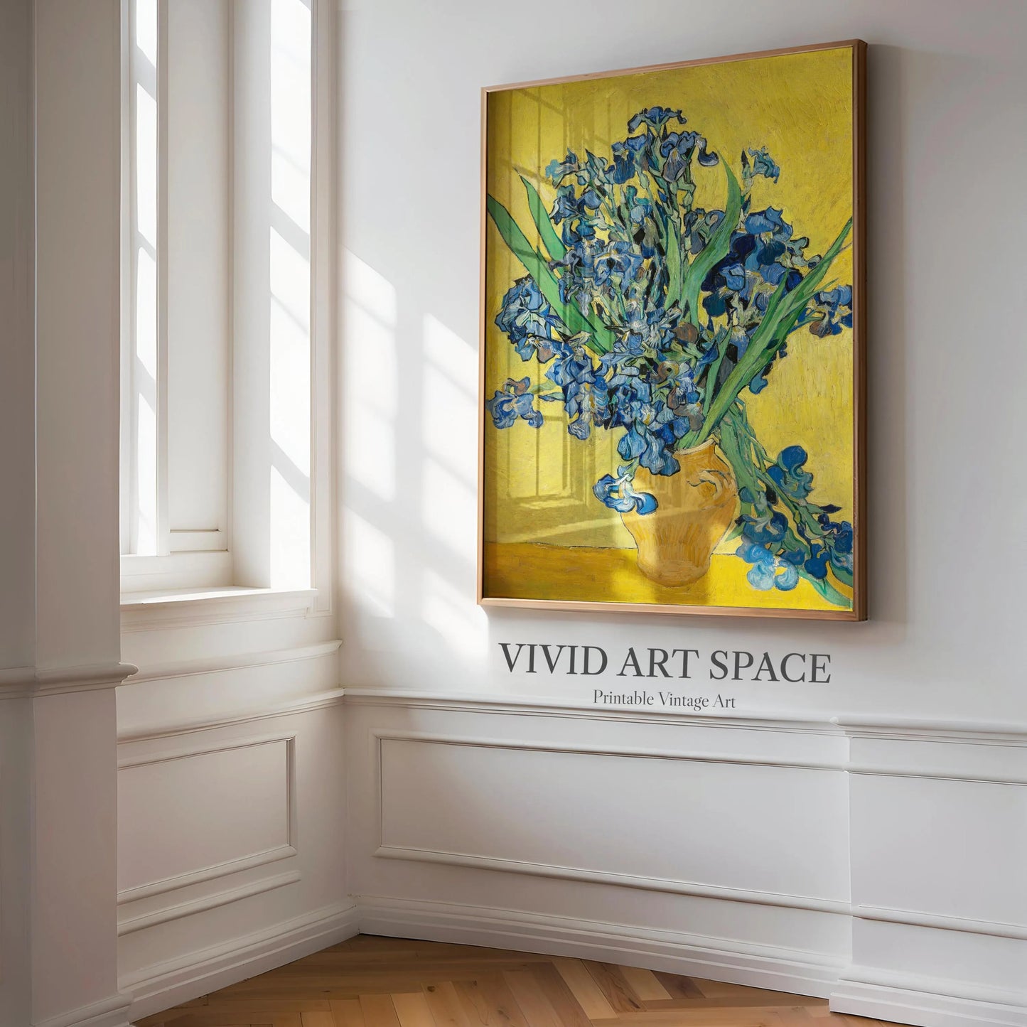 Irises (1889) by Vincent van Gogh