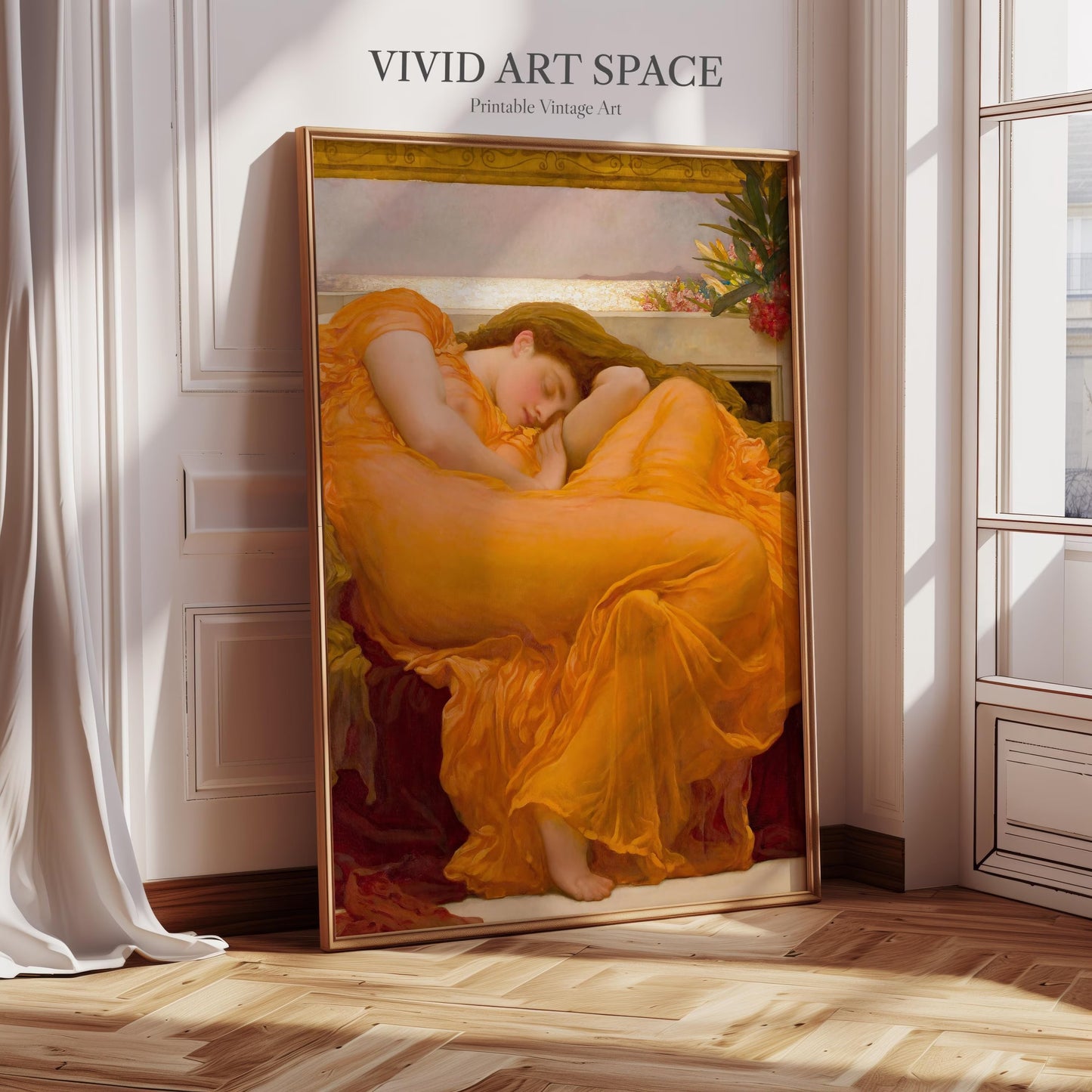 Flaming June (1895) by Frederic Leighton