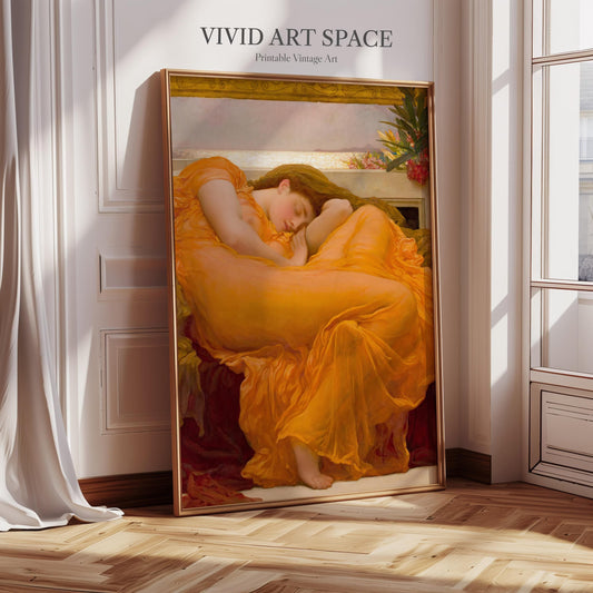 Flaming June (1895) by Frederic Leighton