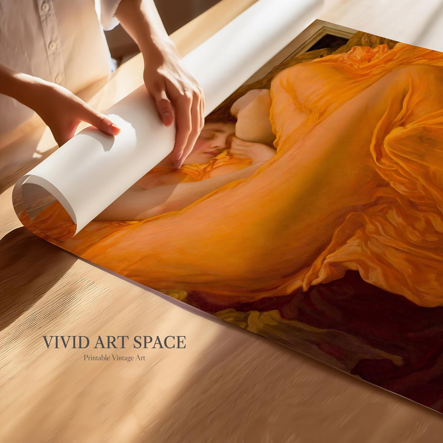 Flaming June (1895) by Frederic Leighton