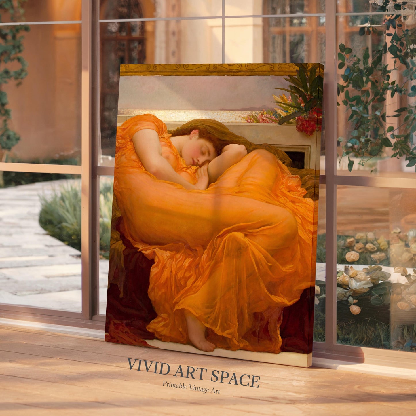 Flaming June (1895) by Frederic Leighton