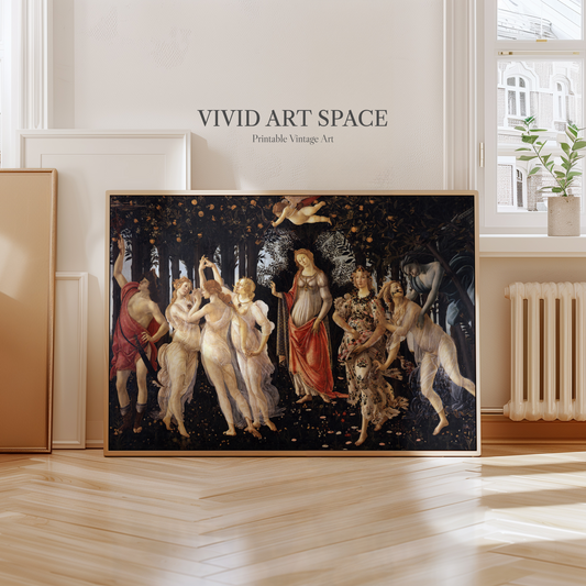 Primavera (1480) by Sandro Botticelli