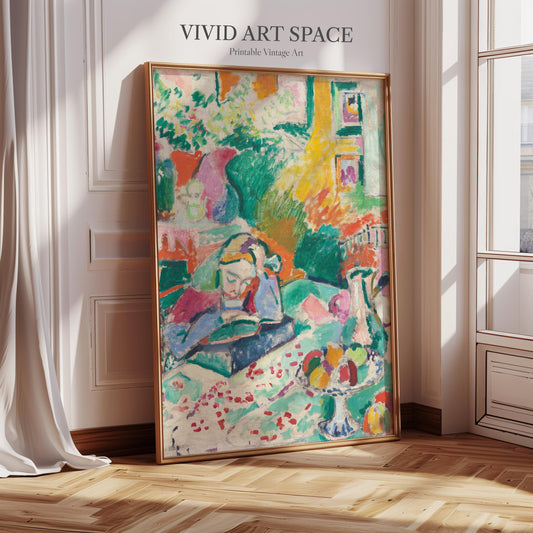 Interior with a Young Girl (1906) by Henri Matisse