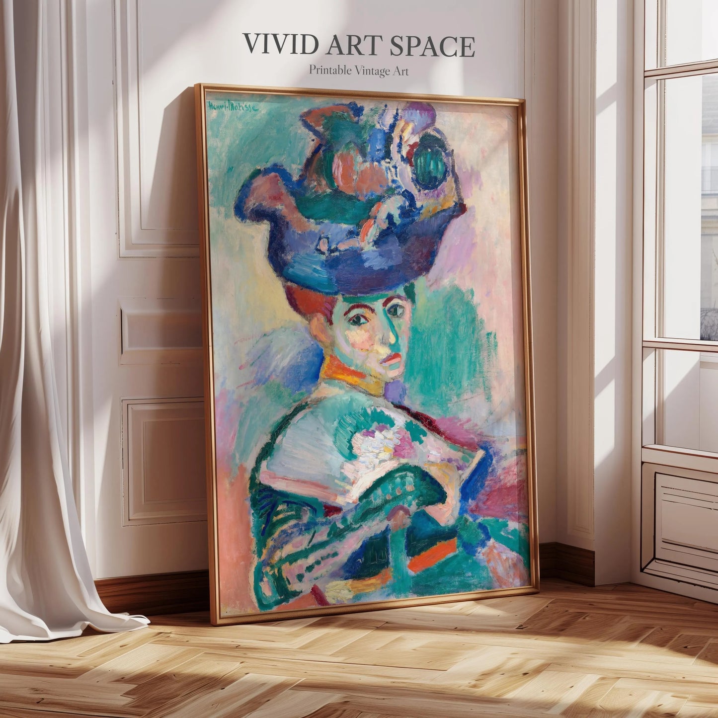 Woman with a Hat (1905) by Henri Matisse