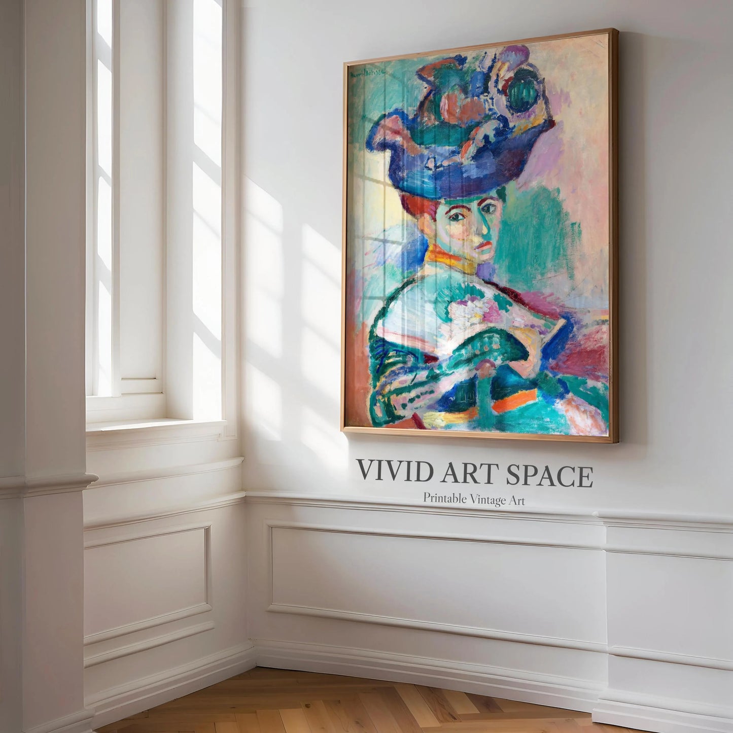 Woman with a Hat (1905) by Henri Matisse