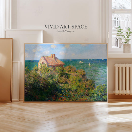 Fisherman's Cottage (1882) by Claude Monet