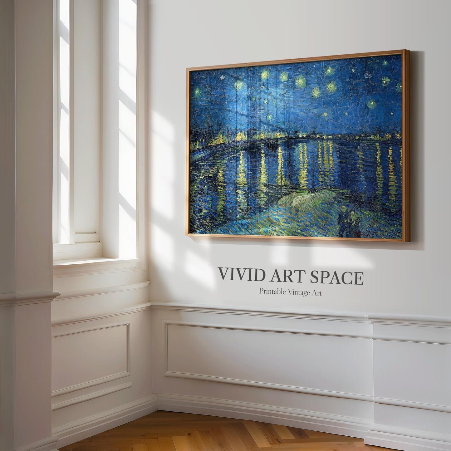 Starry Night Over the Rhone (1888) by Vincent van Gogh