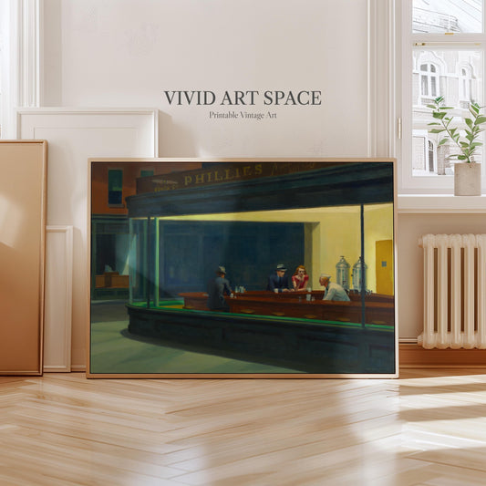 Nighthawks (1942) by Edward Hopper