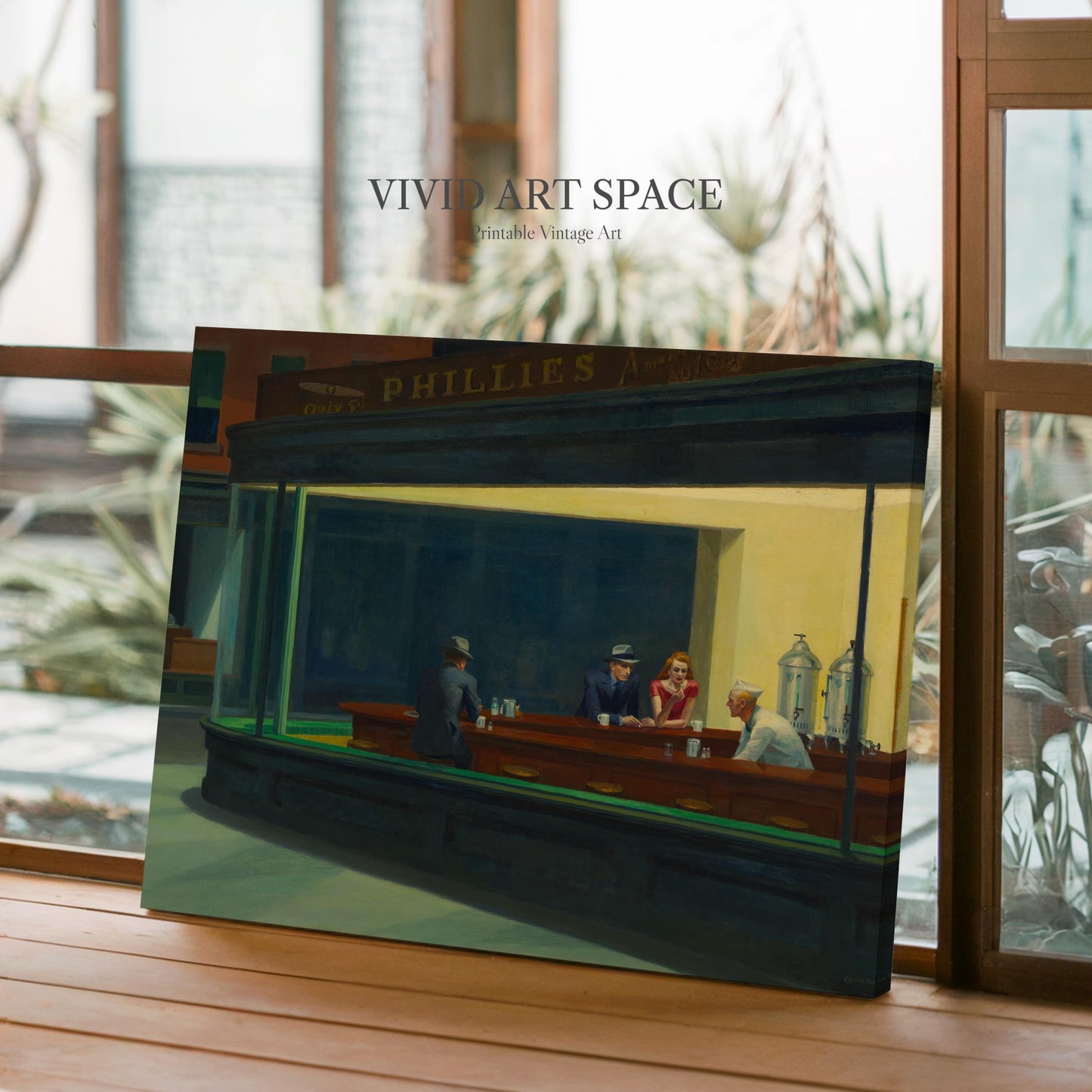 Nighthawks (1942) by Edward Hopper