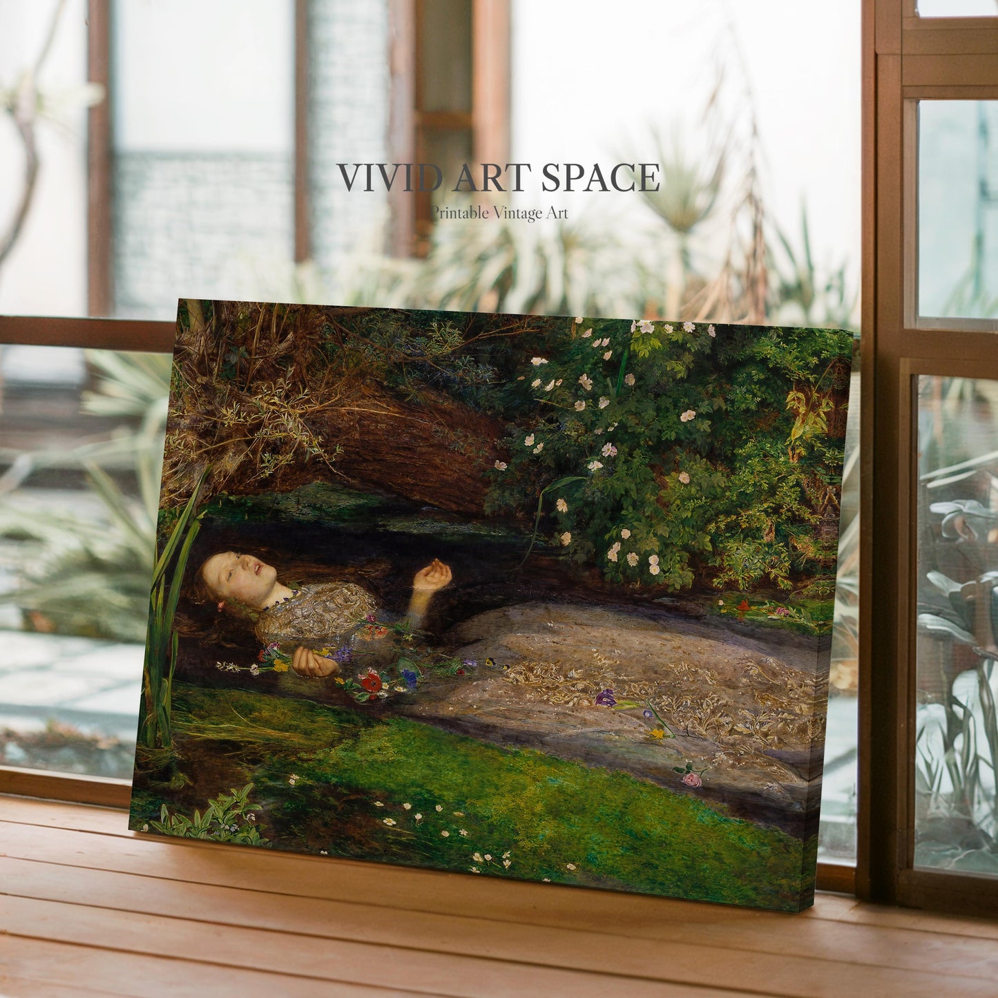 Ophelia (1852) by John Everett Millais