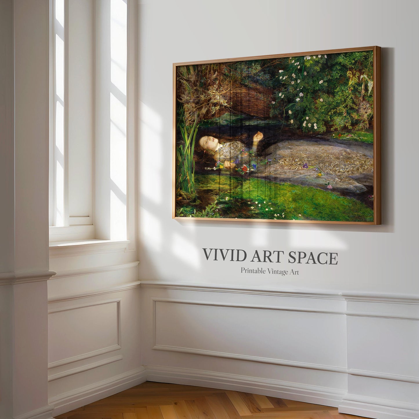 Ophelia (1852) by John Everett Millais