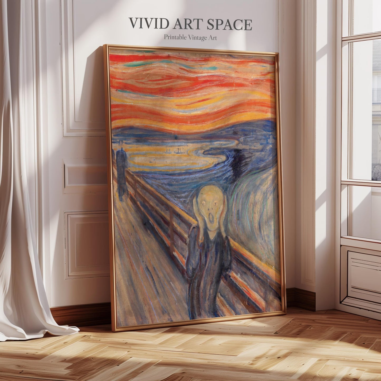 The Scream (1893) by Edvard Munch