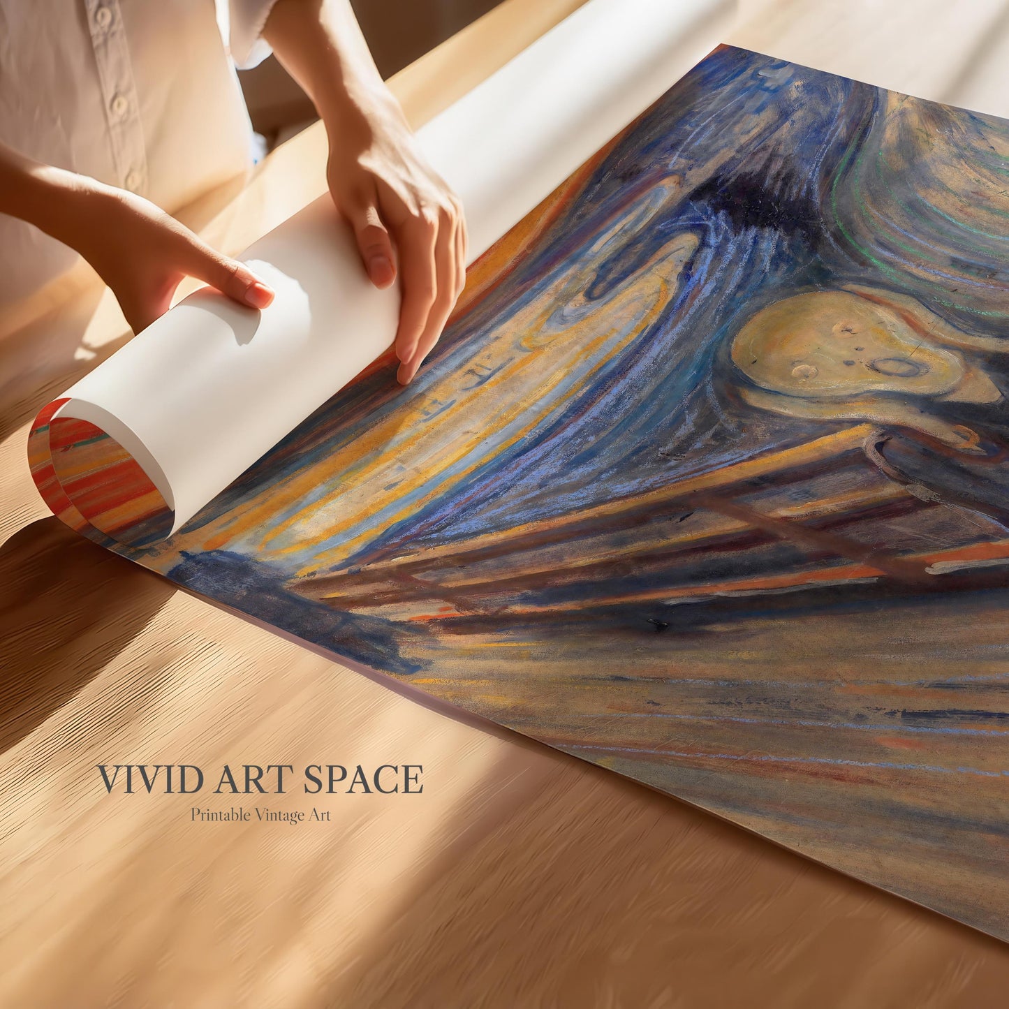 The Scream (1893) by Edvard Munch