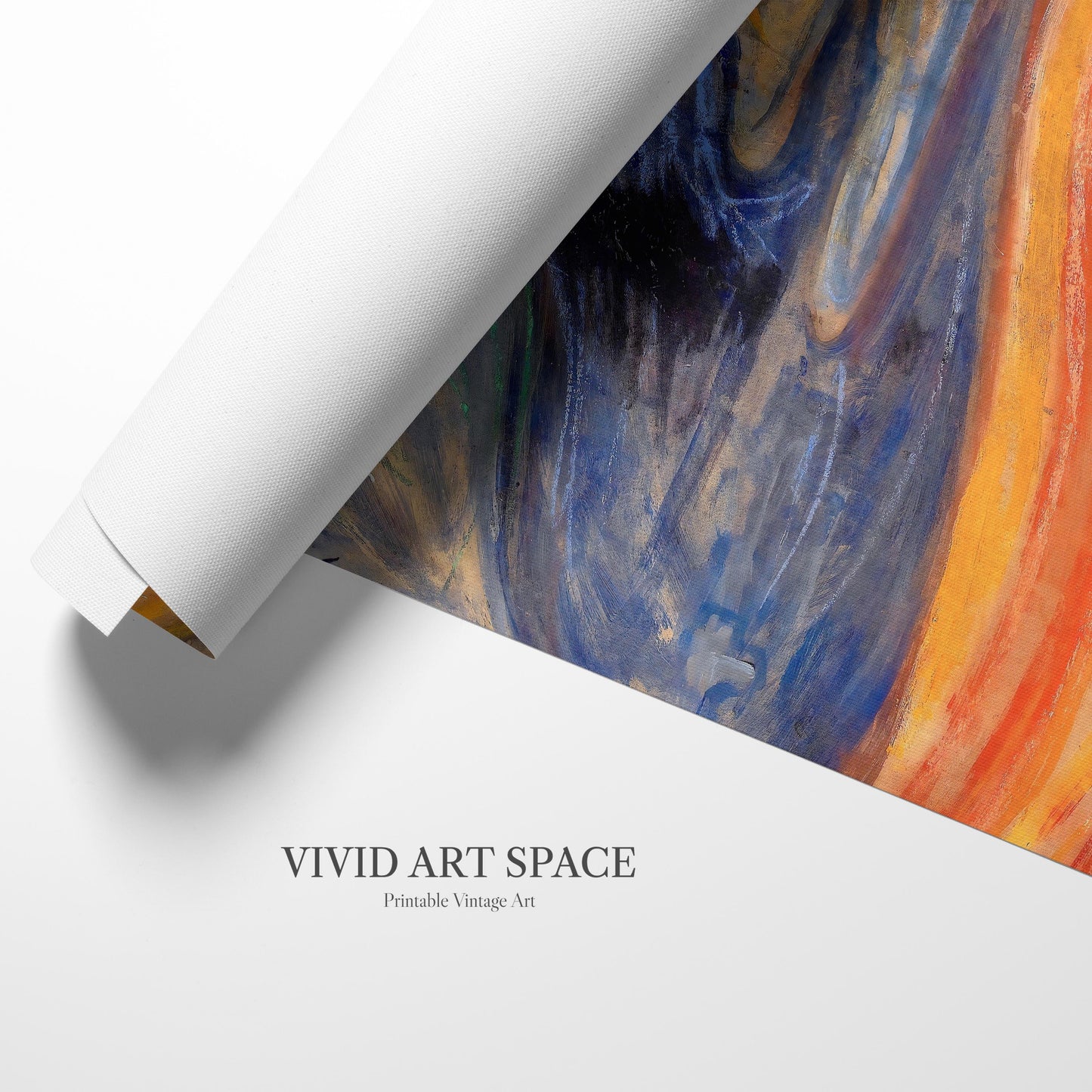 The Scream (1893) by Edvard Munch