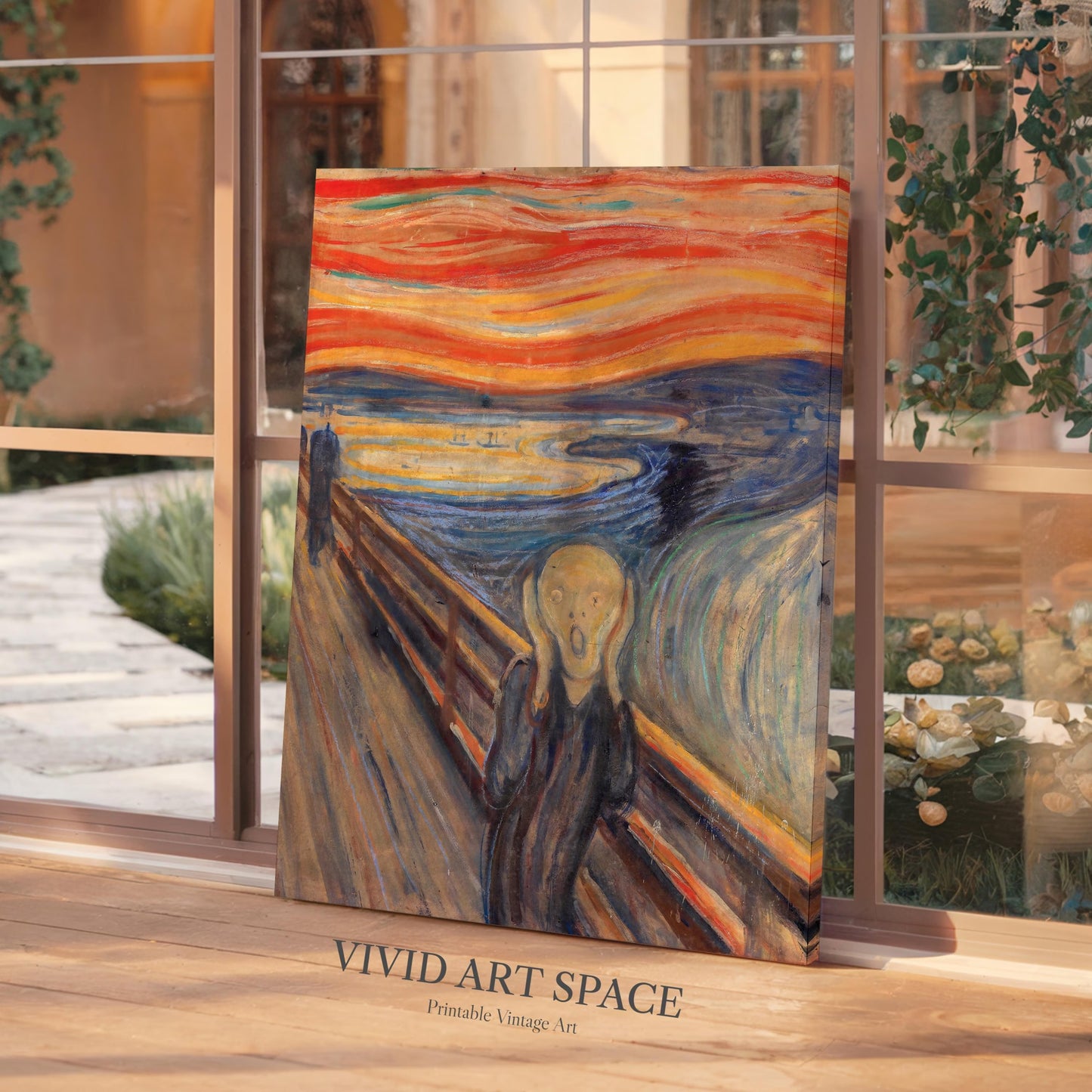 The Scream (1893) by Edvard Munch