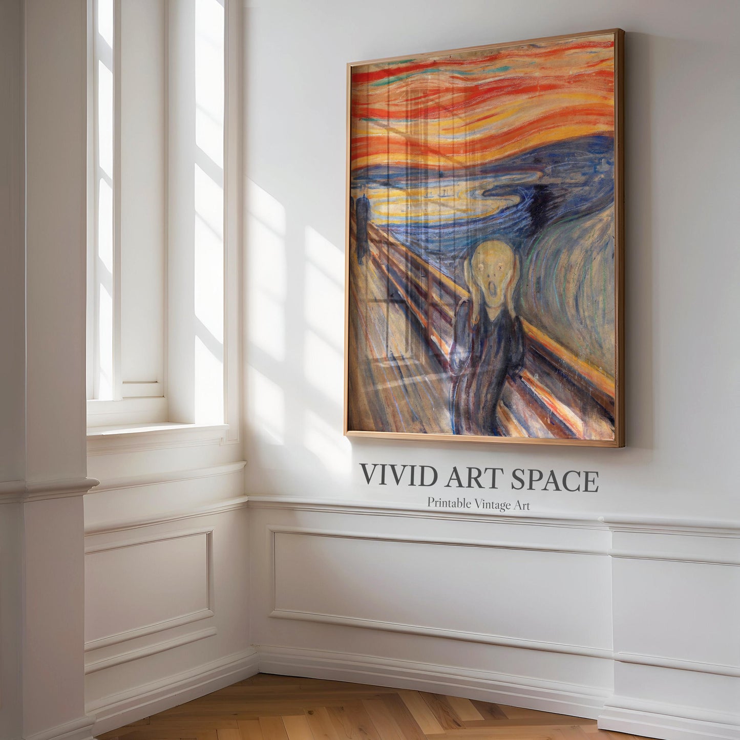 The Scream (1893) by Edvard Munch