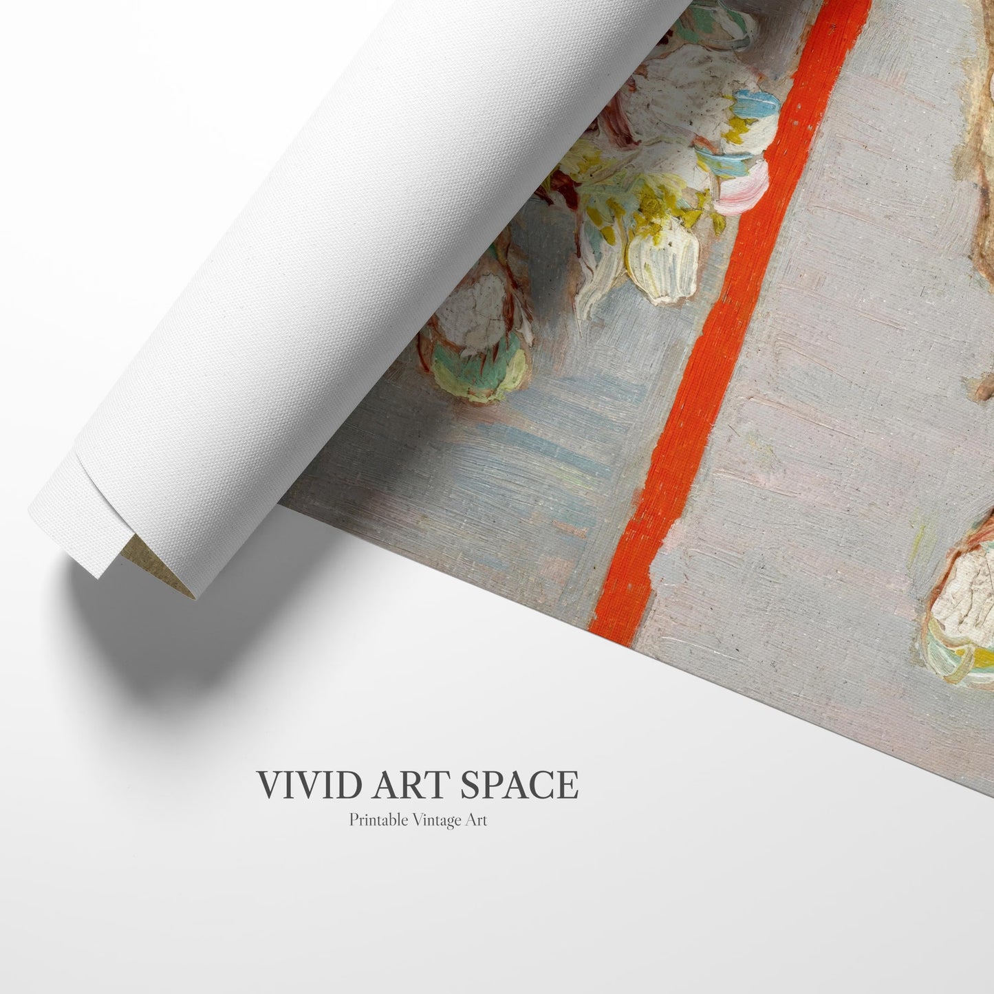 Sprig of Flowering Almond in a Glass (1888) by Vincent van Gogh